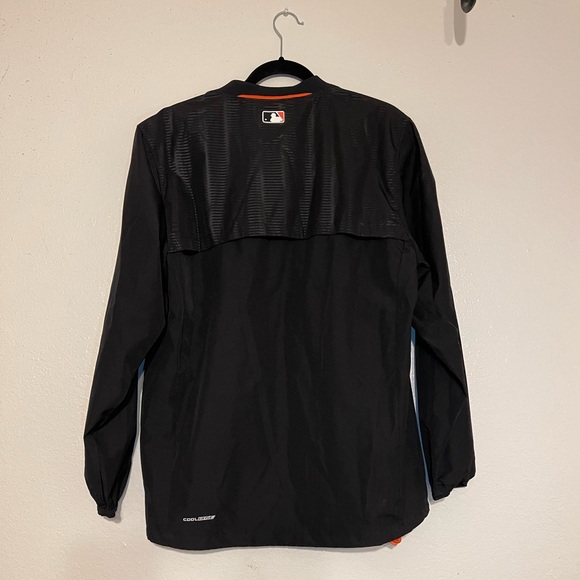 San Francisco Giants Windbreaker Pullover Cool Base 1/4 Zip by Majestic - Picture 2 of 8